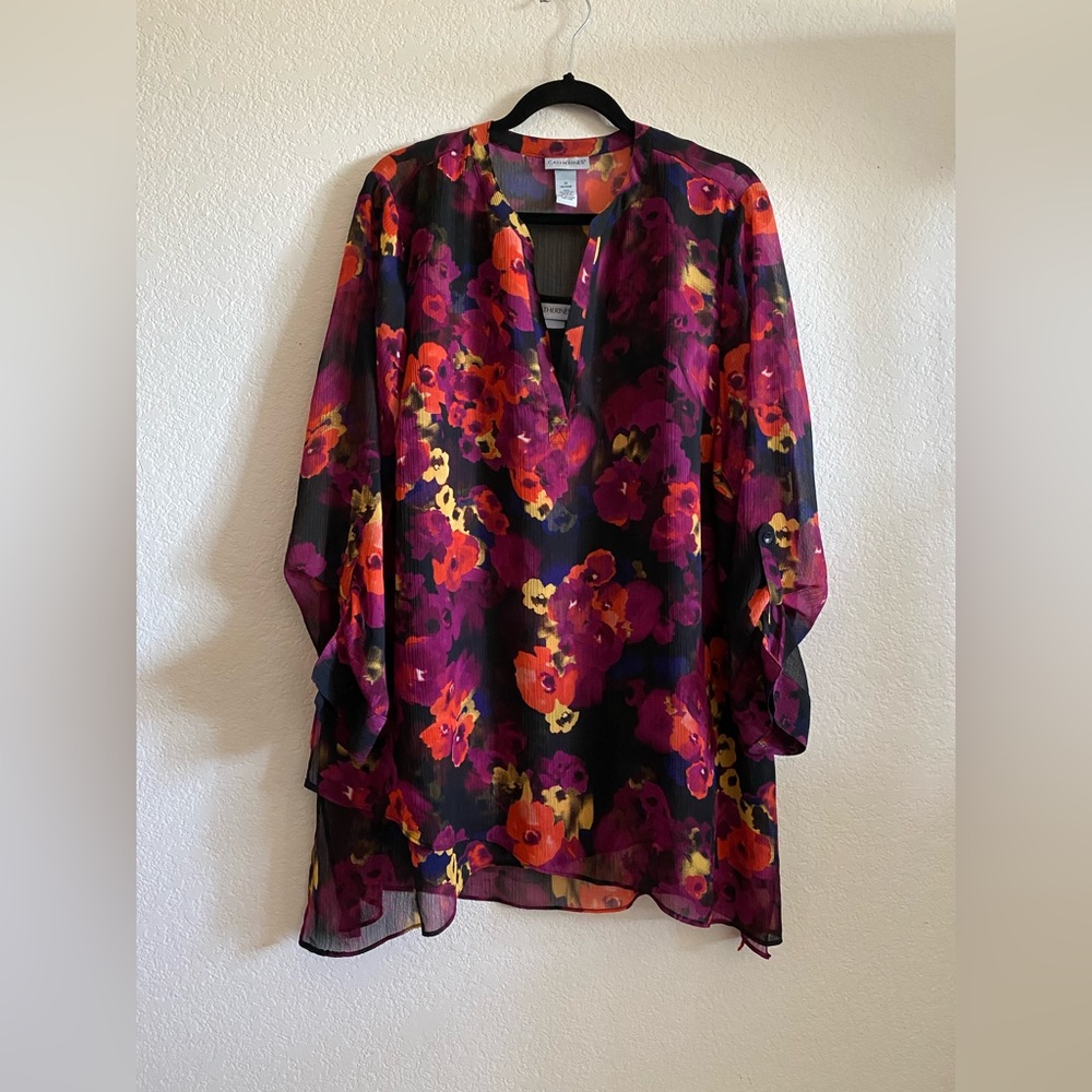 Catherine’s Floral Blouse